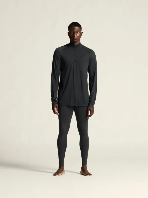 Men's Active Comfort LS HZ 2 - Black sold by Craft Sportswear