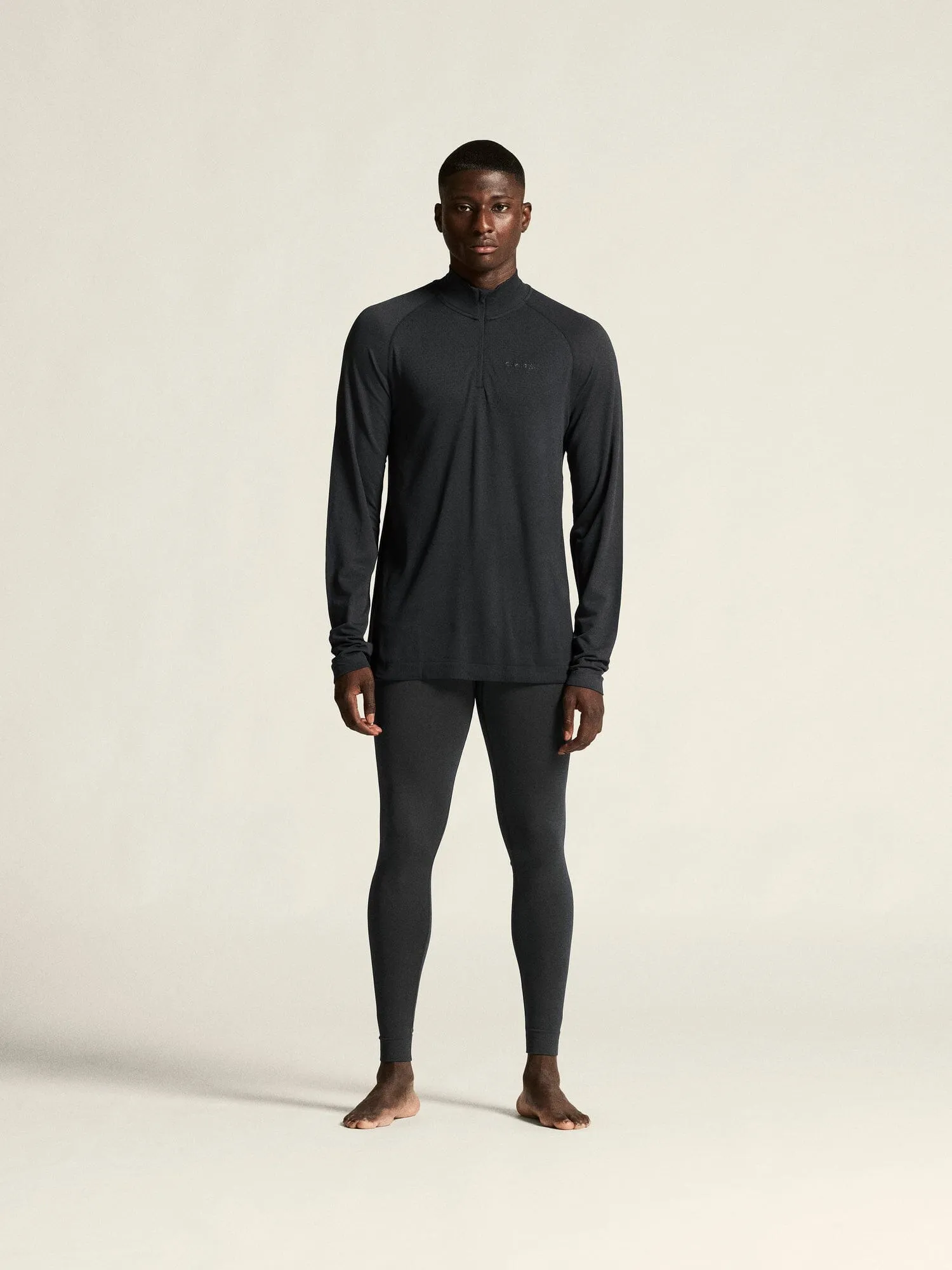 Men's Active Comfort LS HZ 2 - Black sold by Craft Sportswear
