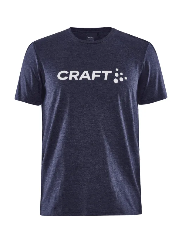 Men's Community Tri Blend Tee - Navy Melange sold by Craft Sportswear