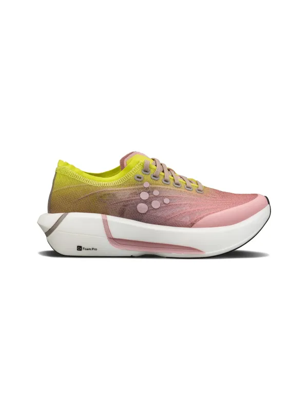 Women's Nordlite Tempo Running Shoe - Pear/Contrast Pink sold by Craft Sportswear