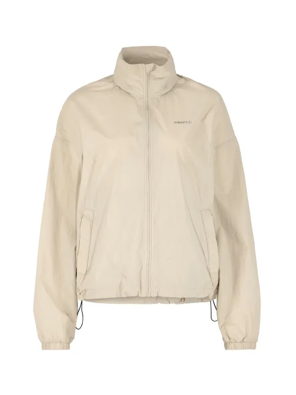 Women's Hypervent Oversized Wind Jacket - Plaster sold by Craft Sportswear