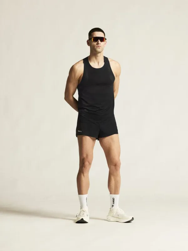Men's Race Day Singlet 2 - Black sold by Craft Sportswear