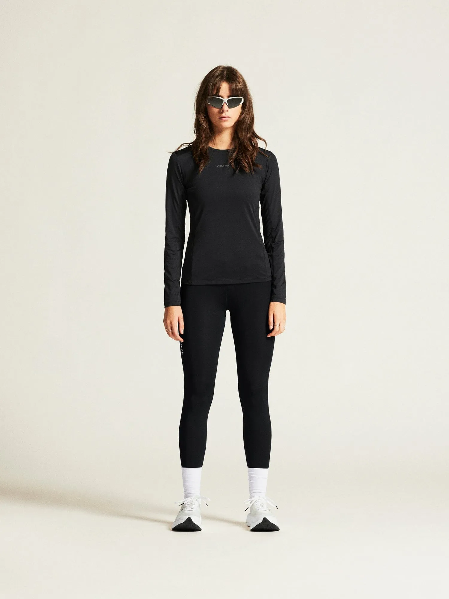 Women's ADV Essence Long Sleeve Tee 2.0 - Black sold by Craft Sportswear