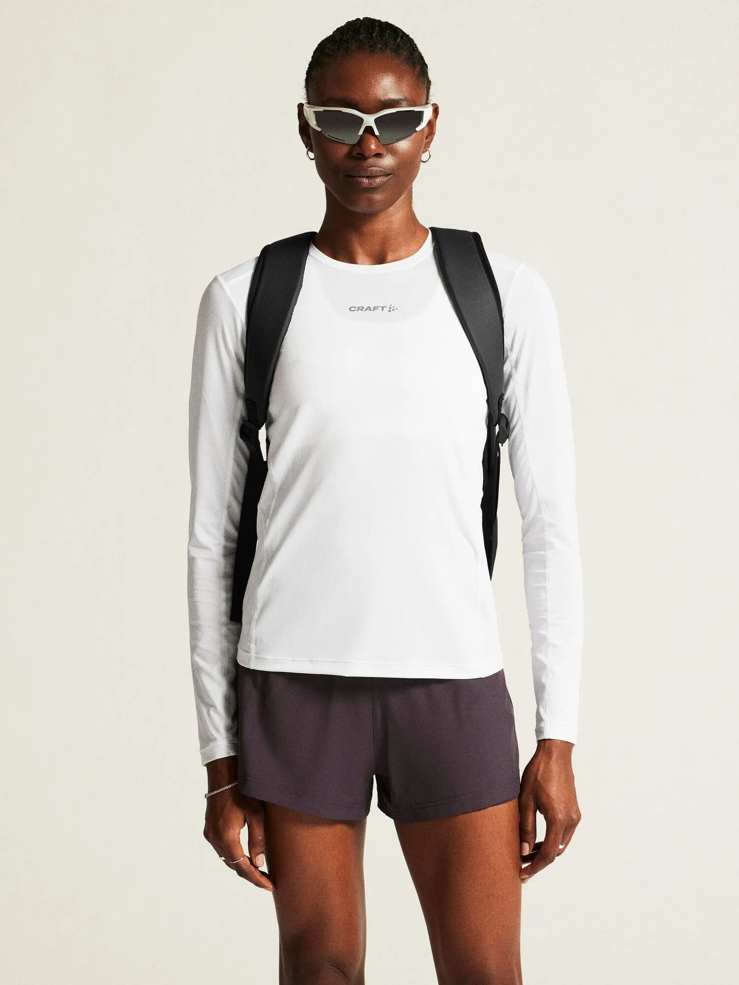 Women's ADV Essence Long Sleeve Tee 2.0 - WHITE sold by Craft Sportswear product image thumbnail 2