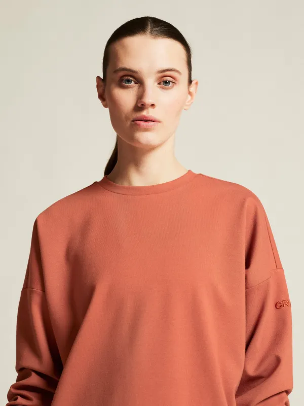 Women's ADV Join RN Sweatshirt - SEQUOIA made by Craft Sportswear