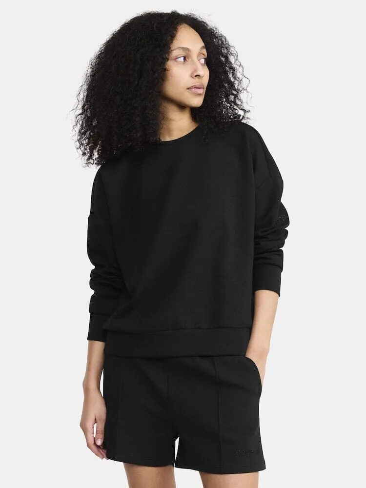 Women's ADV Join RN Sweatshirt - Black sold by Craft Sportswear
