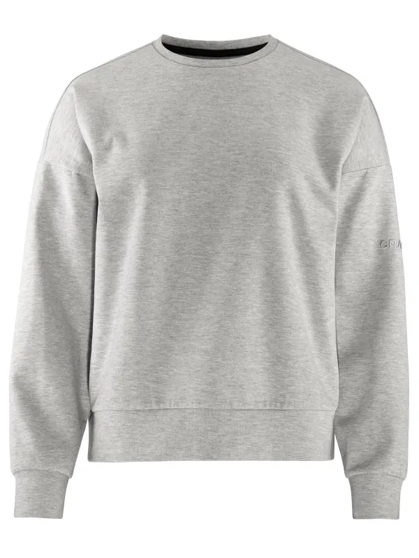Women's ADV Join RN Sweatshirt - GREY MELANGE made by Craft Sportswear