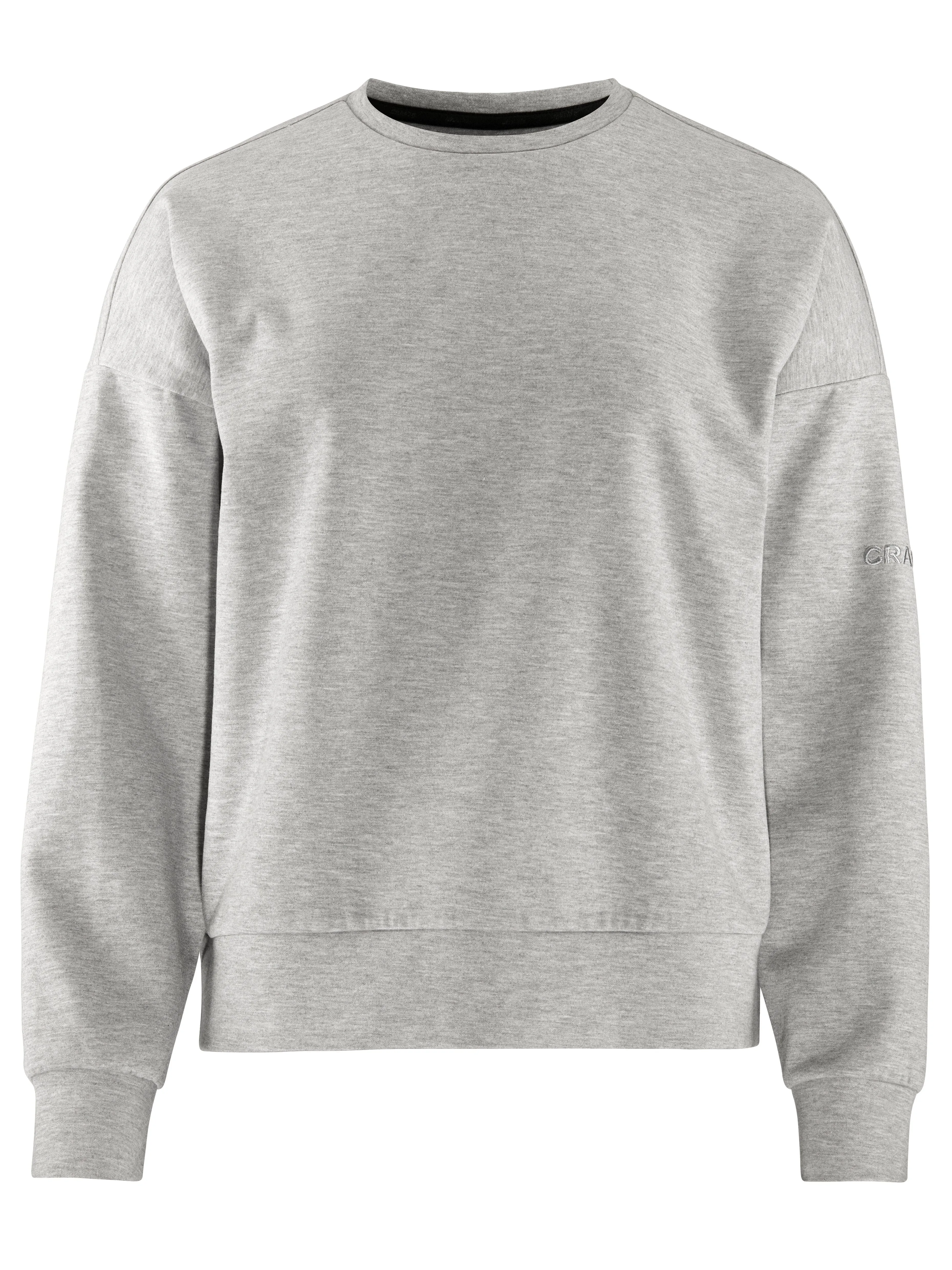 Women's ADV Join RN Sweatshirt - GREY MELANGE sold by Craft Sportswear