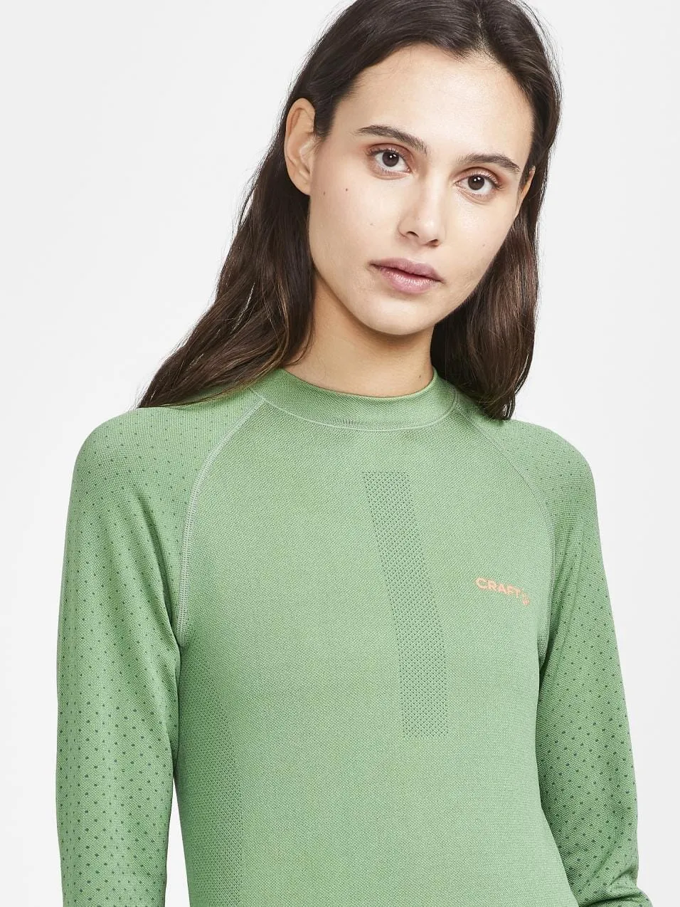 WOMENS ADV WARM INTENSITY LONG SLEEVE - JADE-OPAL sold by Craft Sportswear product image thumbnail 3