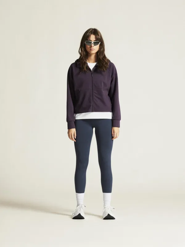 Women's Adv Join FZ Hoodie - DK PLUM made by Craft Sportswear