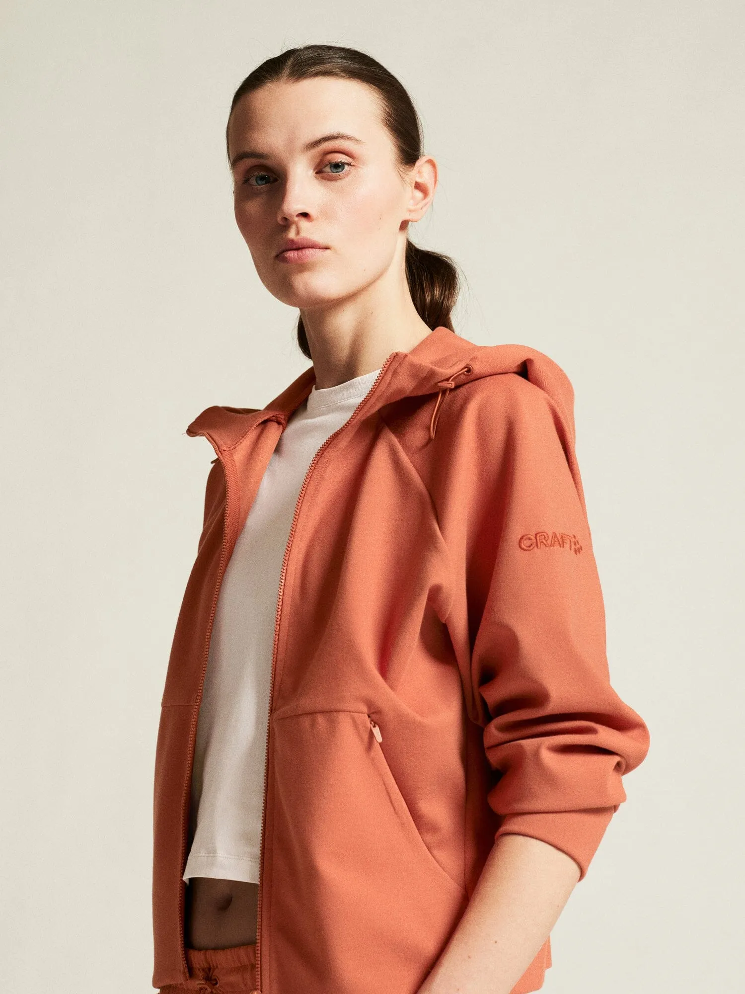 Women's Adv Join FZ Hoodie - SEQUOIA sold by Craft Sportswear product image thumbnail 3