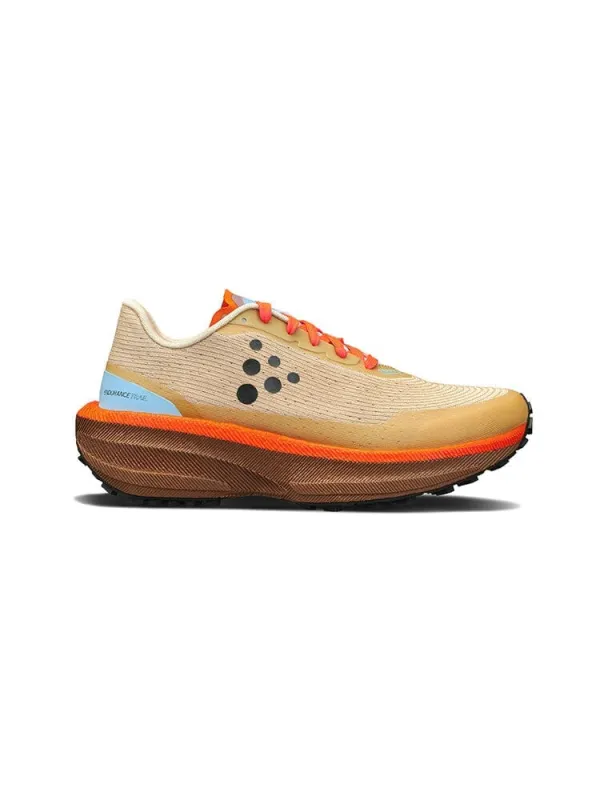 WOMEN'S ENDURANCE TRAIL RUNNING SHOE - ECRU-ROOTS sold by Craft Sportswear