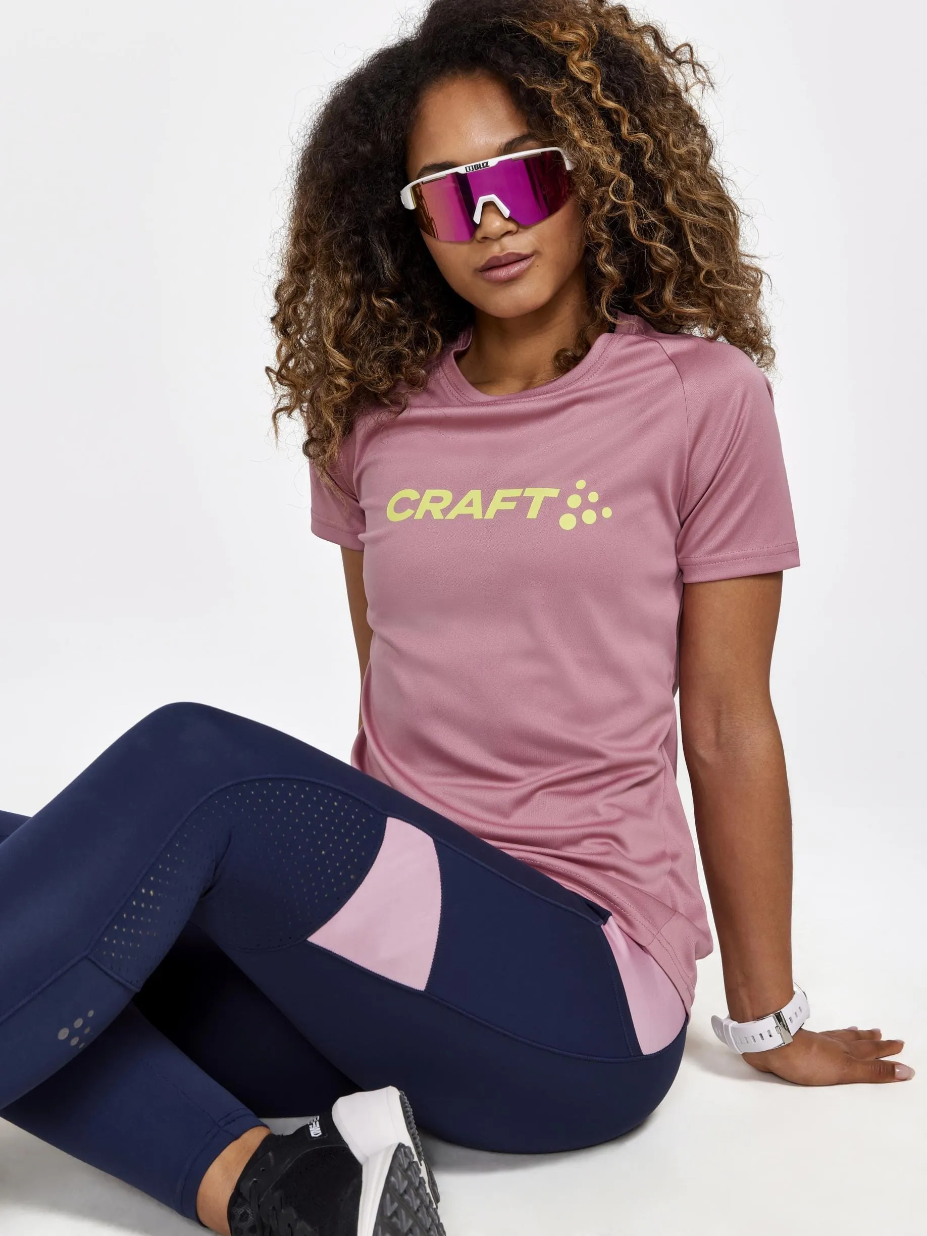 Women's ADV Essence Training Tights 2 - BLAZE-DAWN sold by Craft Sportswear product image thumbnail 4