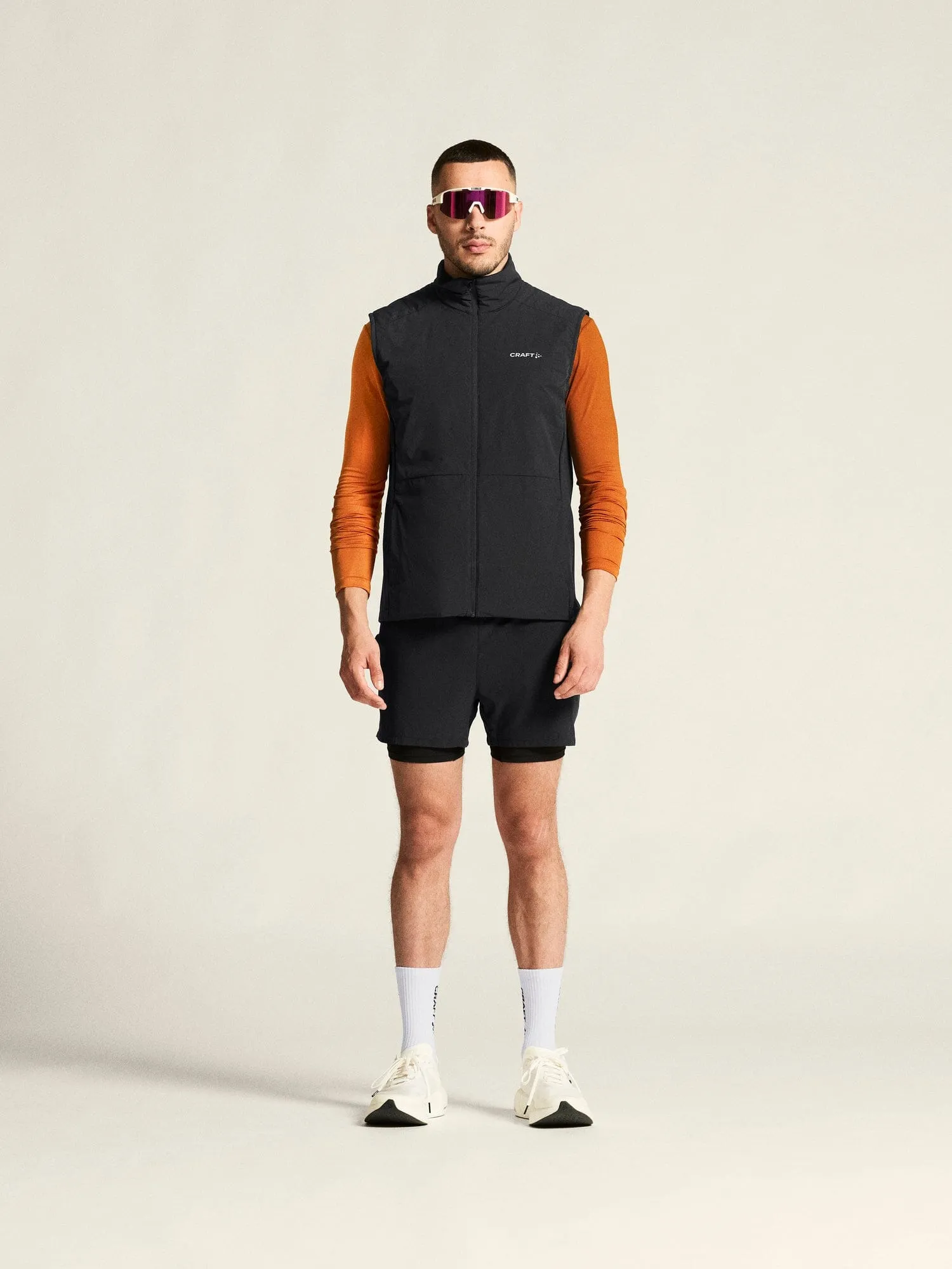 Men's ADV Essence Warm Running Vest 2 - Black sold by Craft Sportswear