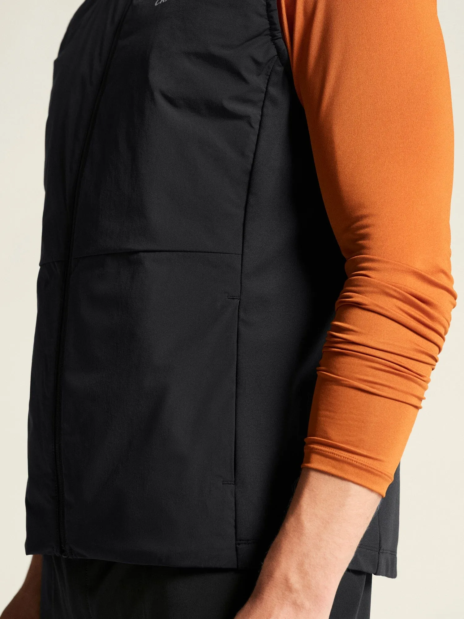 Men's ADV Essence Warm Running Vest 2 - Black sold by Craft Sportswear product image thumbnail 4