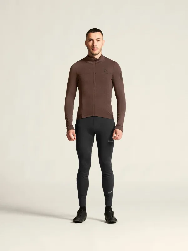 Men's ADV Bike SubZ LS Jersey - Prune made by Craft Sportswear