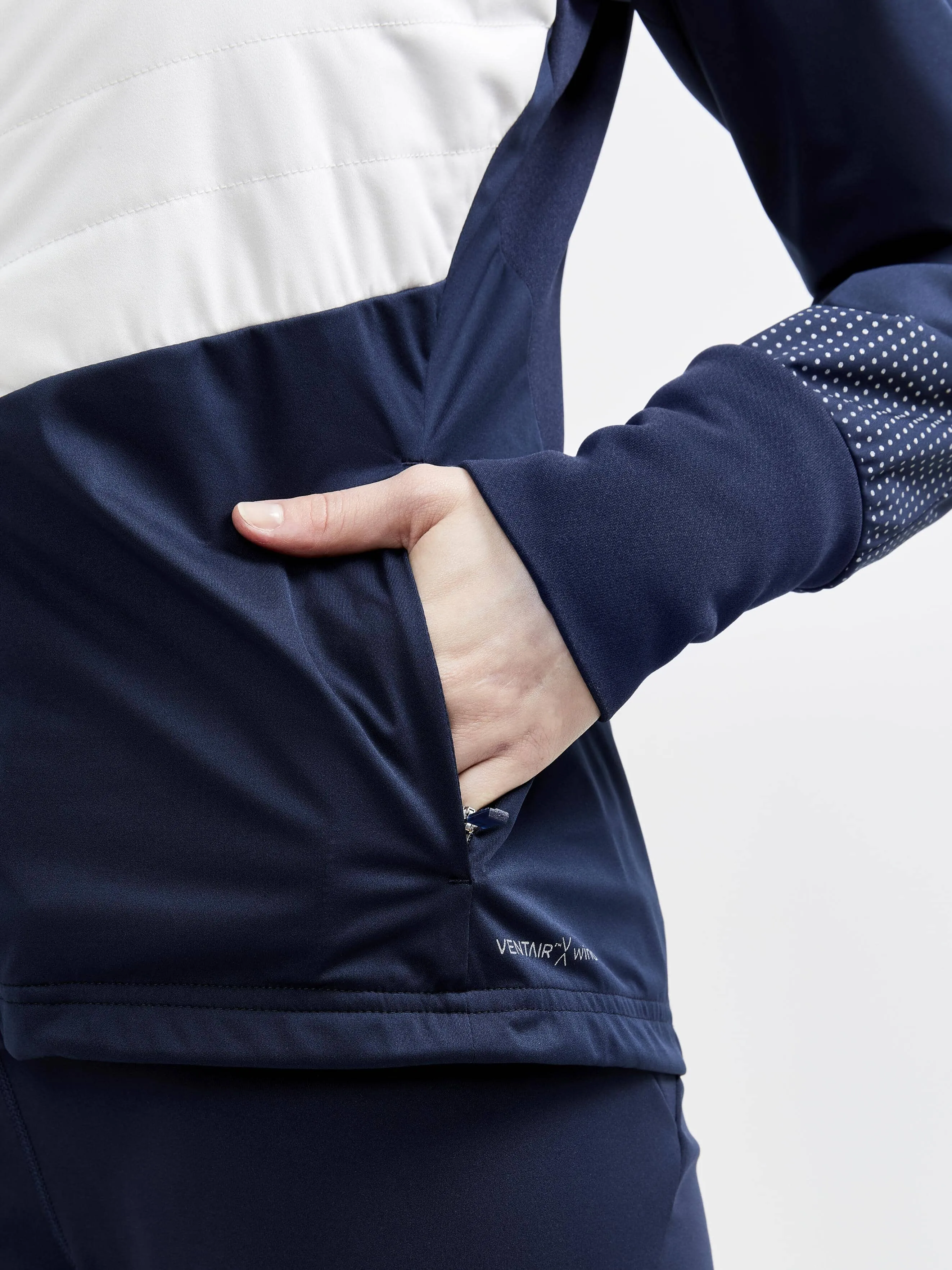 WOMEN'S STORM BALANCE XC SKI JACKET - BLAZE-ASH sold by Craft Sportswear product image thumbnail 3