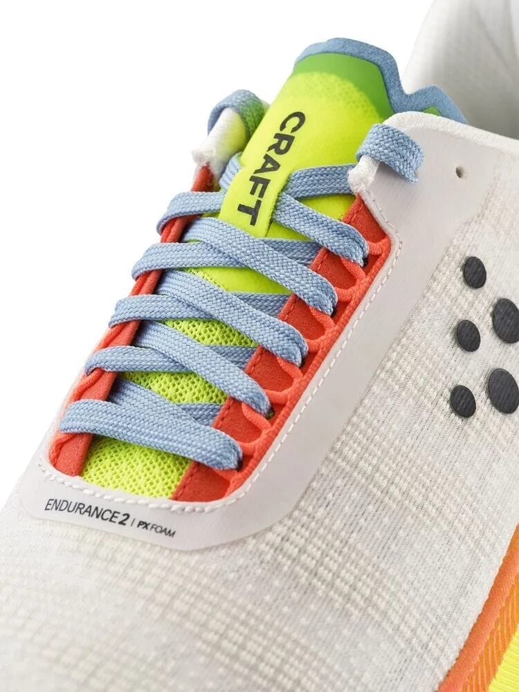 WOMEN'S ENDURANCE 2 RUNNING SHOE - ASH WHITE-SHOCK sold by Craft Sportswear product image thumbnail 4
