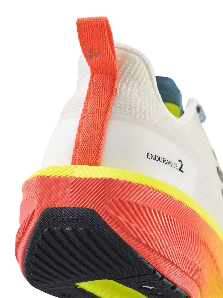 WOMEN'S ENDURANCE 2 RUNNING SHOE - ASH WHITE-SHOCK sold by Craft Sportswear product image thumbnail 3