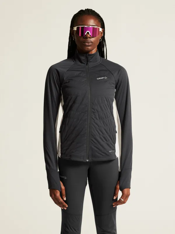 WOMEN'S ADV ESSENCE WARM JACKET - SLATE-PLASTER sold by Craft Sportswear