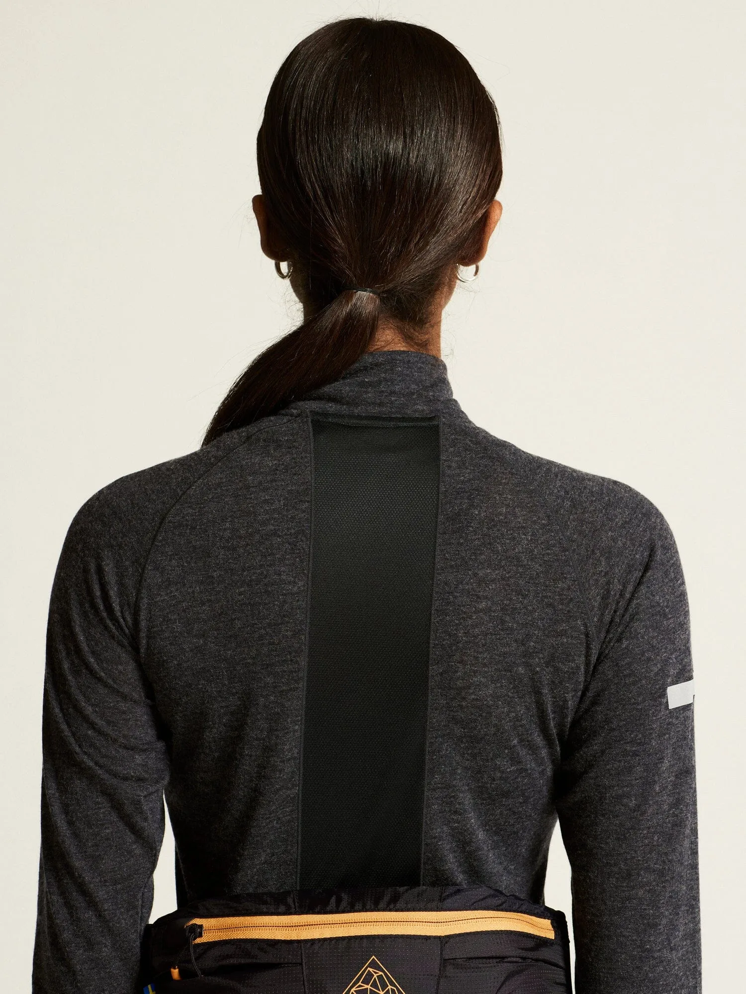 Women's ADV SubZ Wool Long Sleeve Tee 3 - Black Melange sold by Craft Sportswear product image thumbnail 5