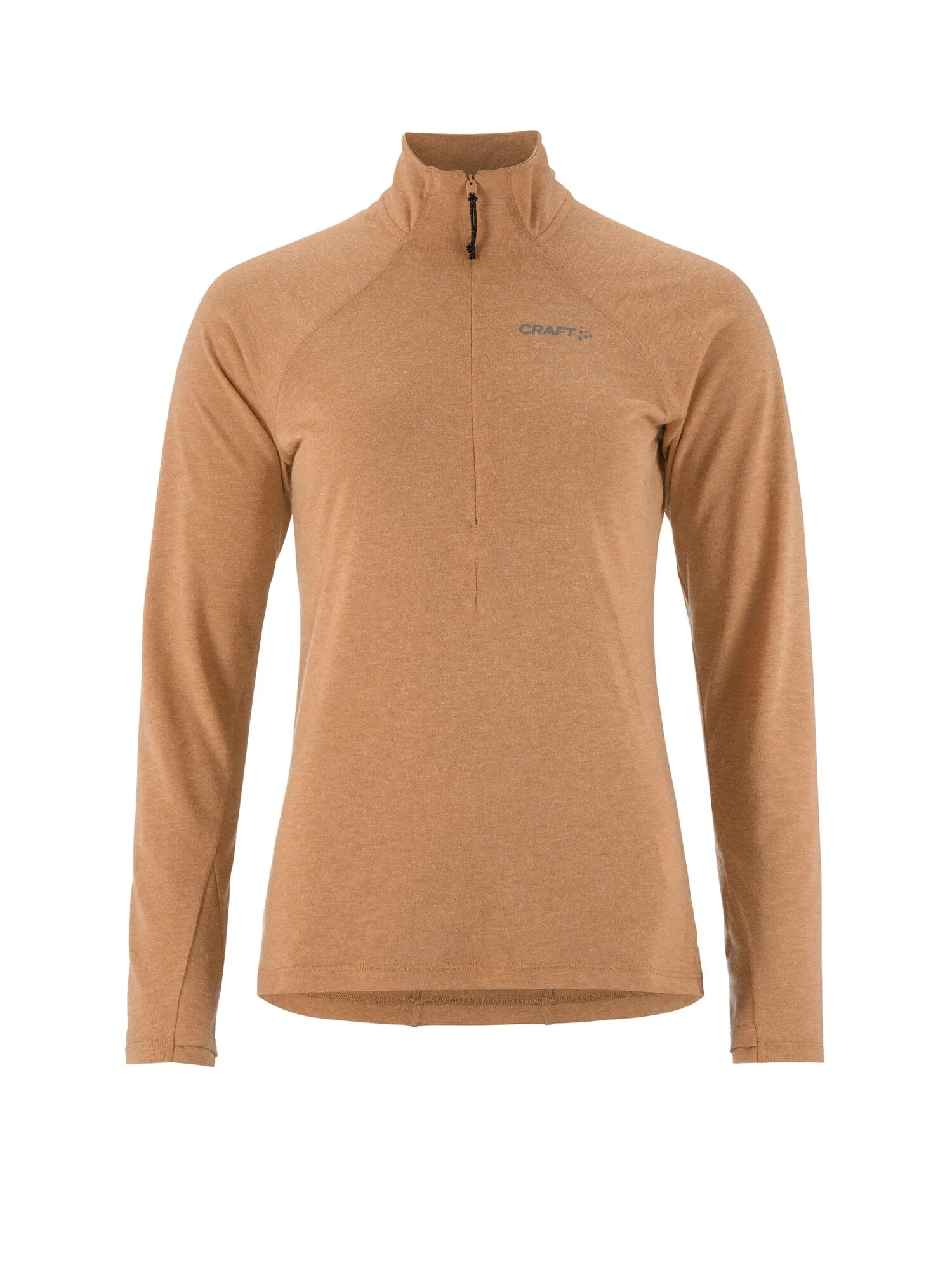 Women's ADV SubZ Wool Long Sleeve Tee 3 - Syrup/Melange sold by Craft Sportswear product image thumbnail 5