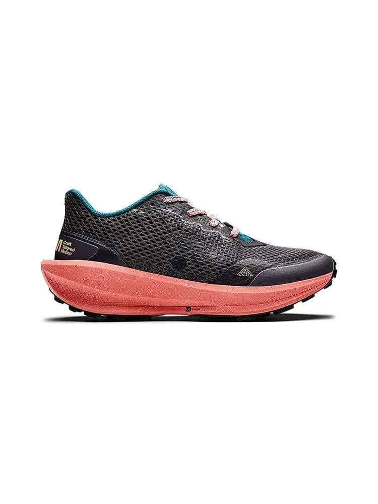 WOMEN'S CTM ULTRA TRAIL RUNNING SHOES - GRANITE-CORAL sold by Craft Sportswear