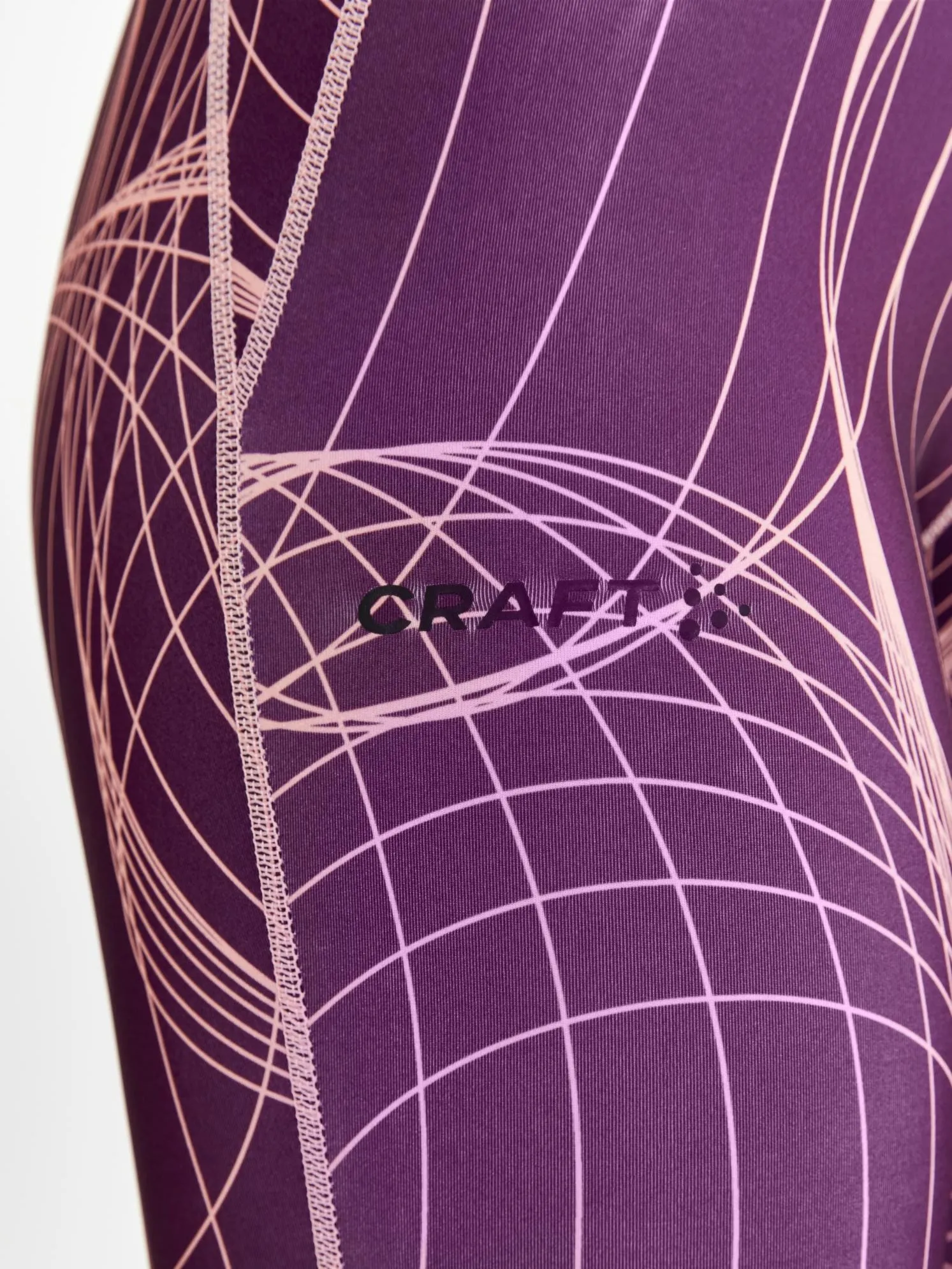 WOMEN'S CORE ESSENCE TRAINING TIGHTS - BURGUNDY-BLEIKUR sold by Craft Sportswear product image thumbnail 3