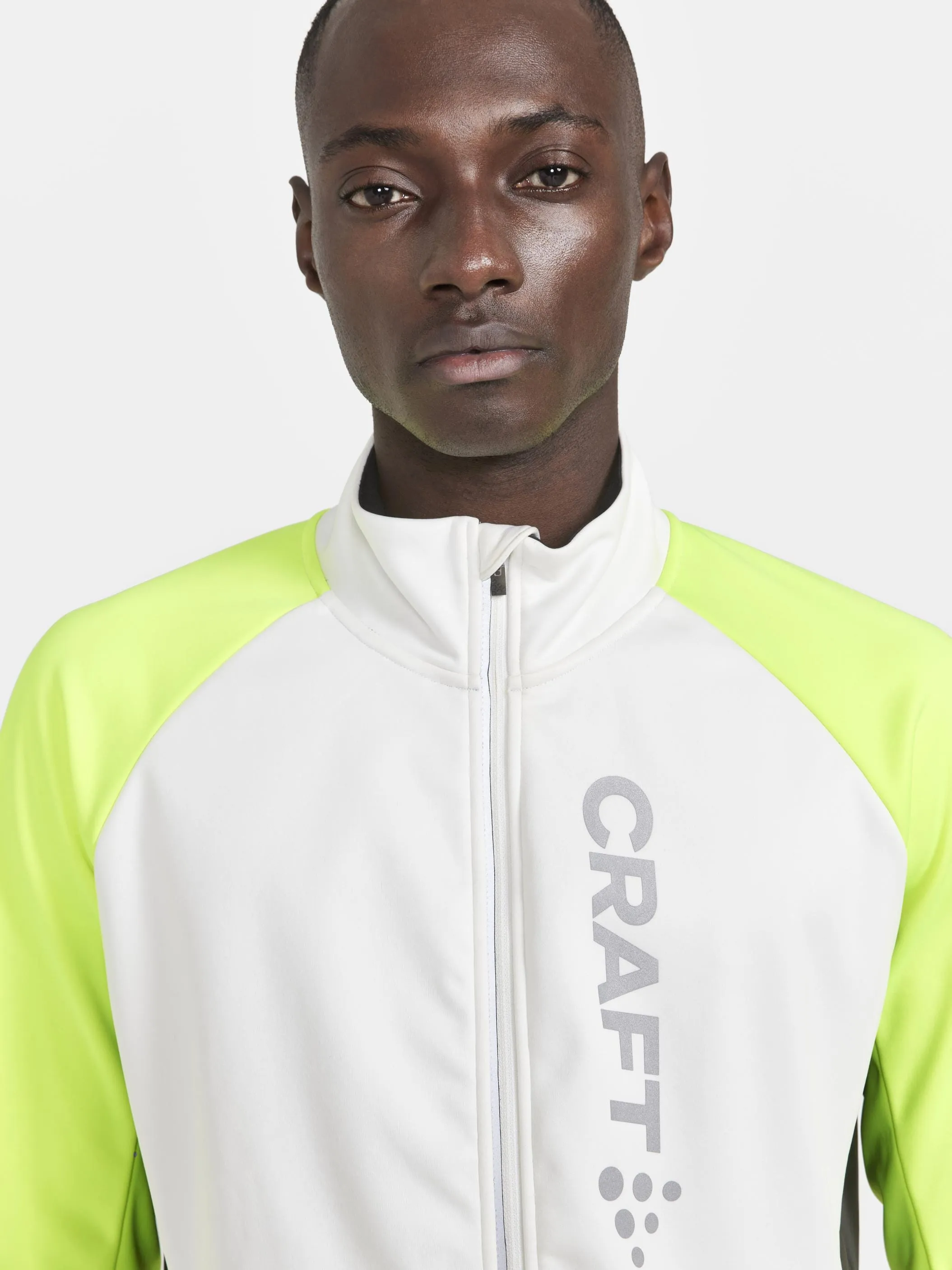 Men's Core Bike SubZ Lumen Jacket - FLUMINO-ASH WHITE sold by Craft Sportswear product image thumbnail 3