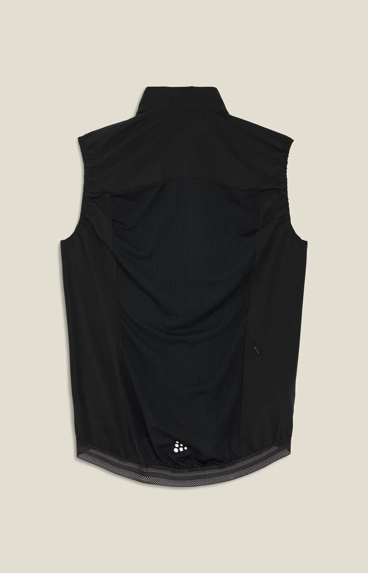 Men's Endur Light Wind Vest - Black sold by Craft Sportswear product image thumbnail 4