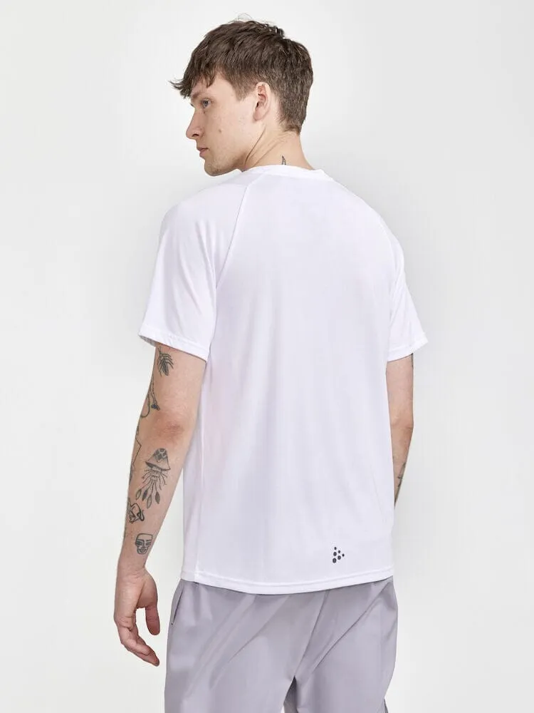Men's Collective Bi-Blend SS Tee - WHITE sold by Craft Sportswear product image thumbnail 2