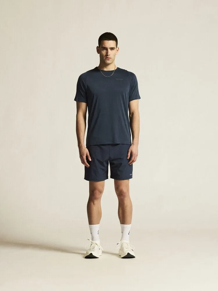 Men's Collective Bi-Blend SS Tee - Blaze/Blaze sold by Craft Sportswear