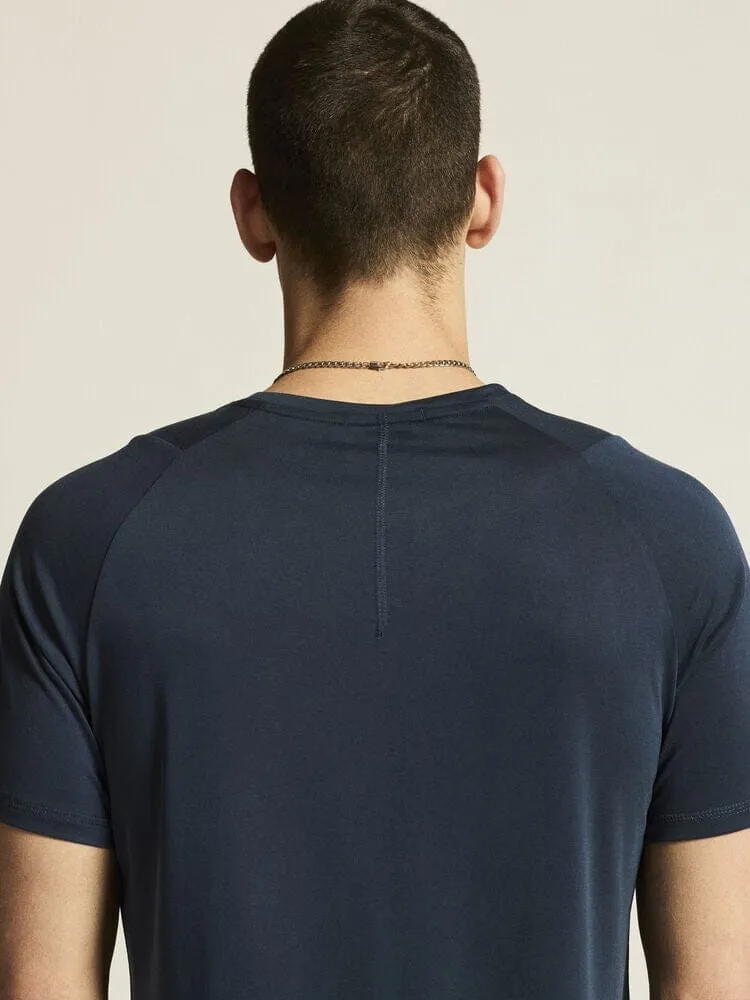 Men's Collective Bi-Blend SS Tee - Blaze/Blaze sold by Craft Sportswear product image thumbnail 3