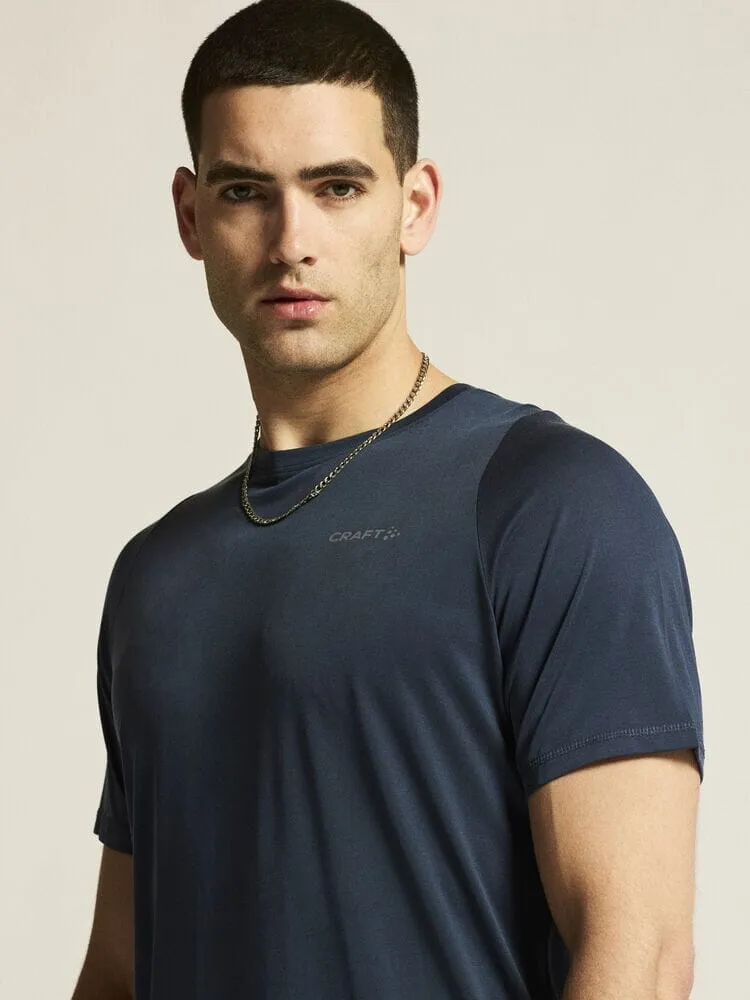 Men's Collective Bi-Blend SS Tee - Blaze/Blaze sold by Craft Sportswear product image thumbnail 2