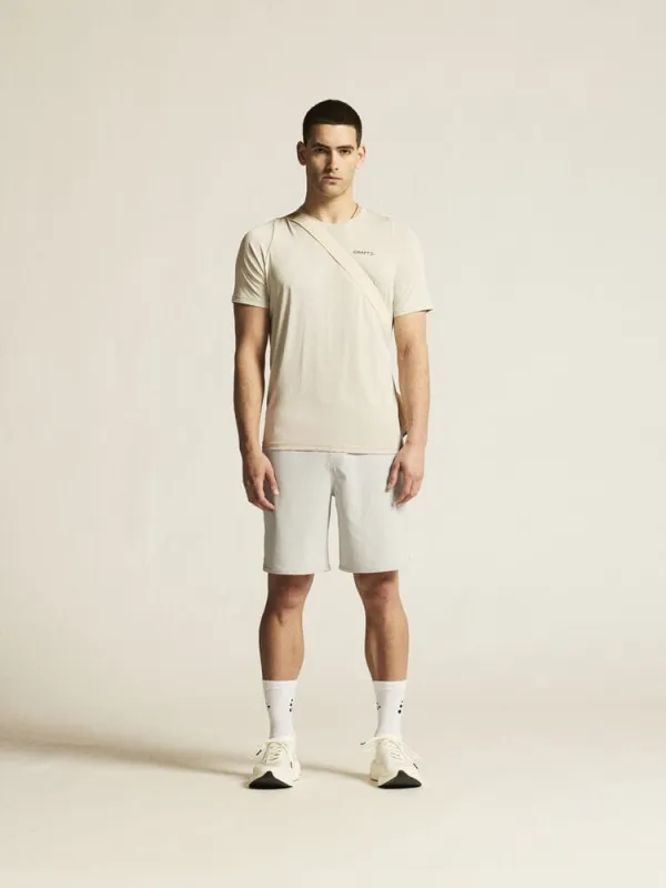 Men's Collective Bi-Blend SS Tee - Plaster made by Craft Sportswear