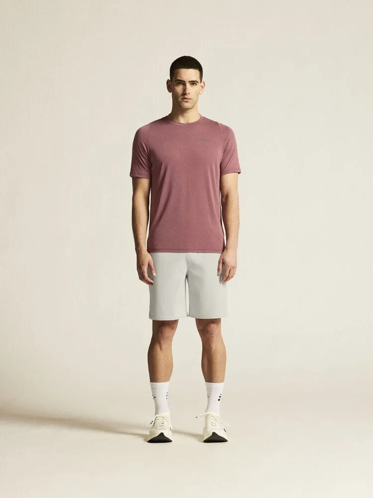Men's Collective Bi-Blend SS Tee - Rose Brown sold by Craft Sportswear