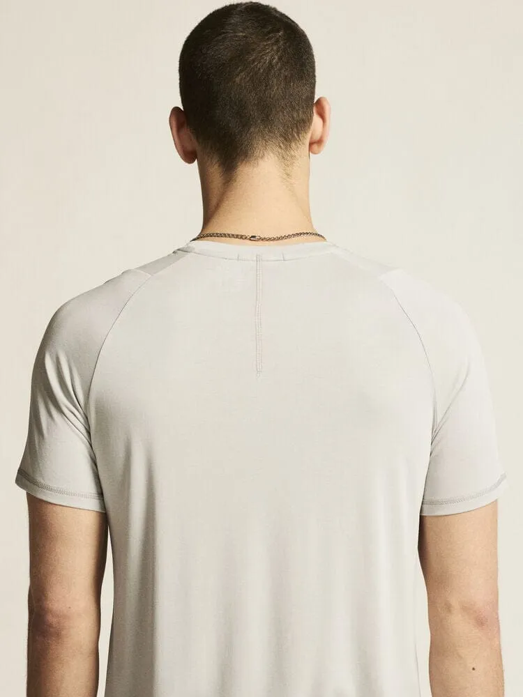 Men's Collective Bi-Blend SS Tee - Cloud sold by Craft Sportswear product image thumbnail 3