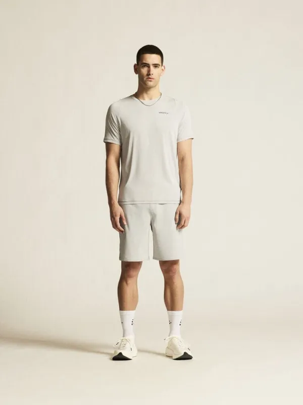 Men's Collective Bi-Blend SS Tee - Cloud made by Craft Sportswear