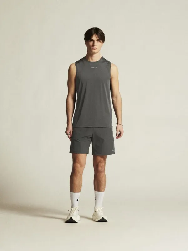 Men's ADV Essence 2-In-1 Shorts 2 - Granite made by Craft Sportswear