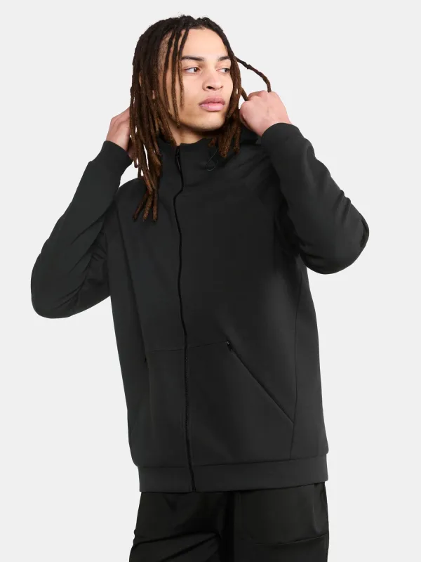 Men's Adv Join FZ Hoodie - Black made by Craft Sportswear