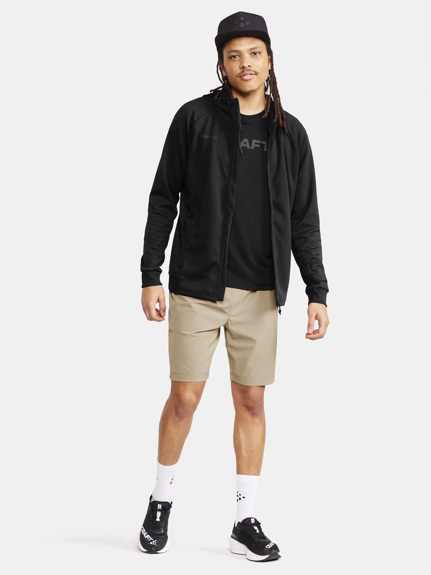 Men's ADV Unify Full-Zip Hood - Black sold by Craft Sportswear product image thumbnail 4