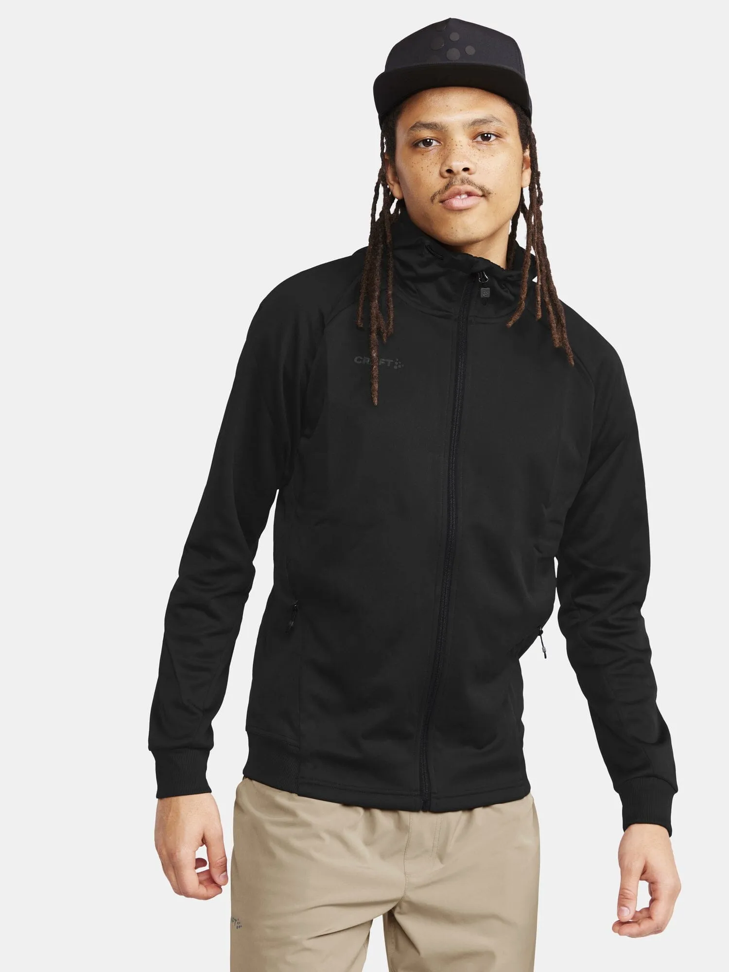 Men's ADV Unify Full-Zip Hood - Black sold by Craft Sportswear