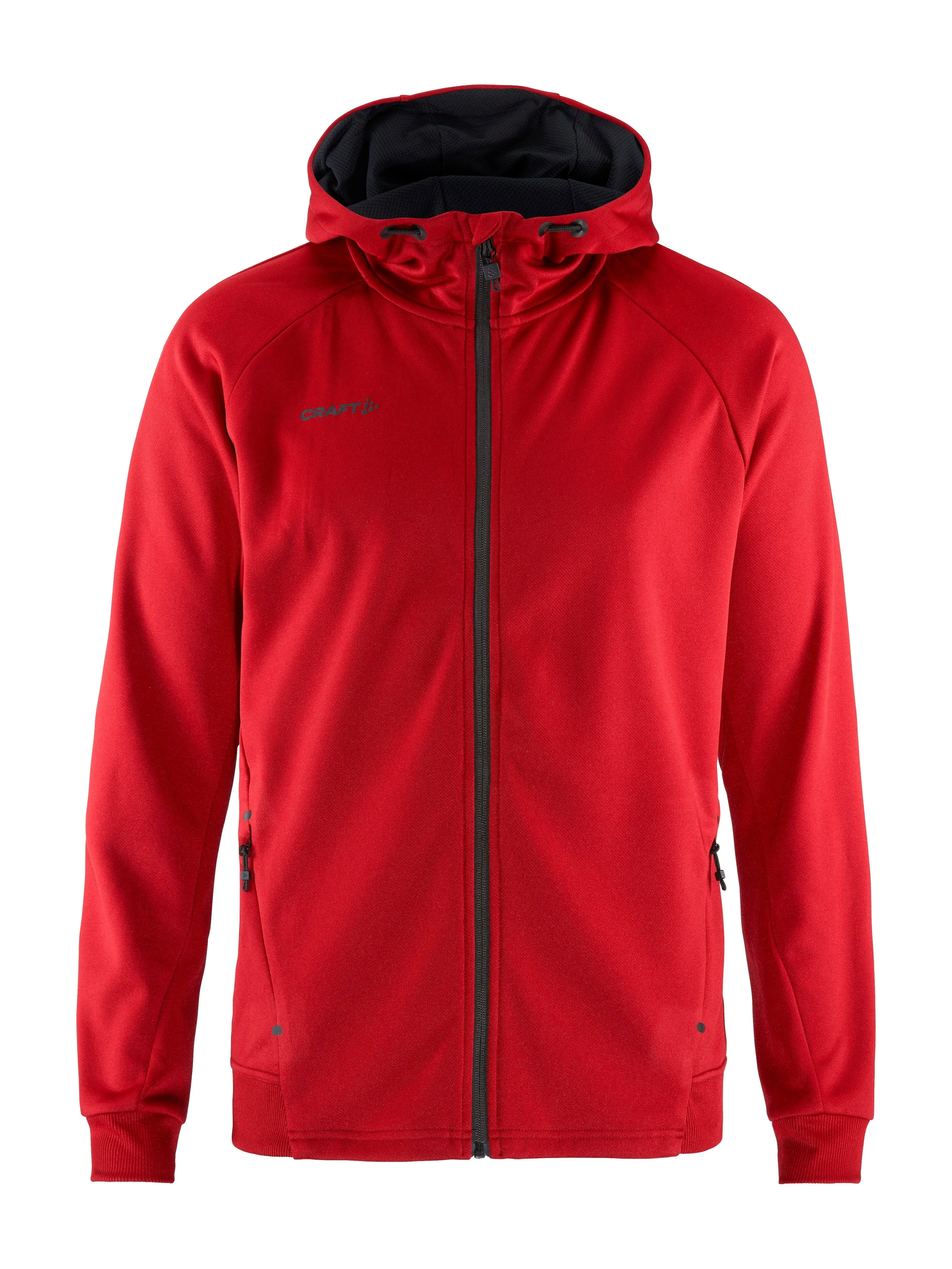 Men's ADV Unify Full-Zip Hood - BRIGHT RED sold by Craft Sportswear product image thumbnail 2