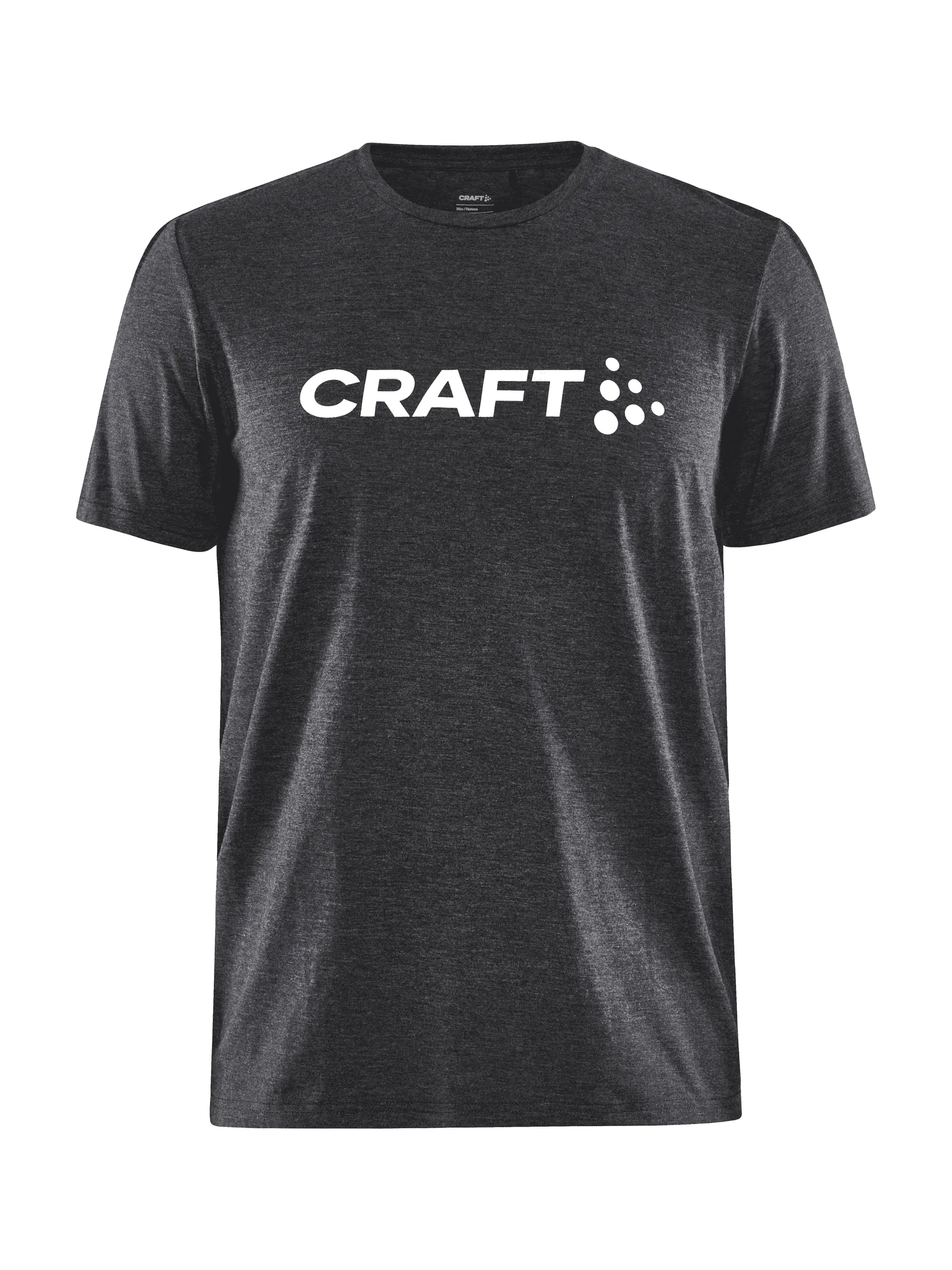 Men's Community Tri Blend Tee - Black Melange sold by Craft Sportswear
