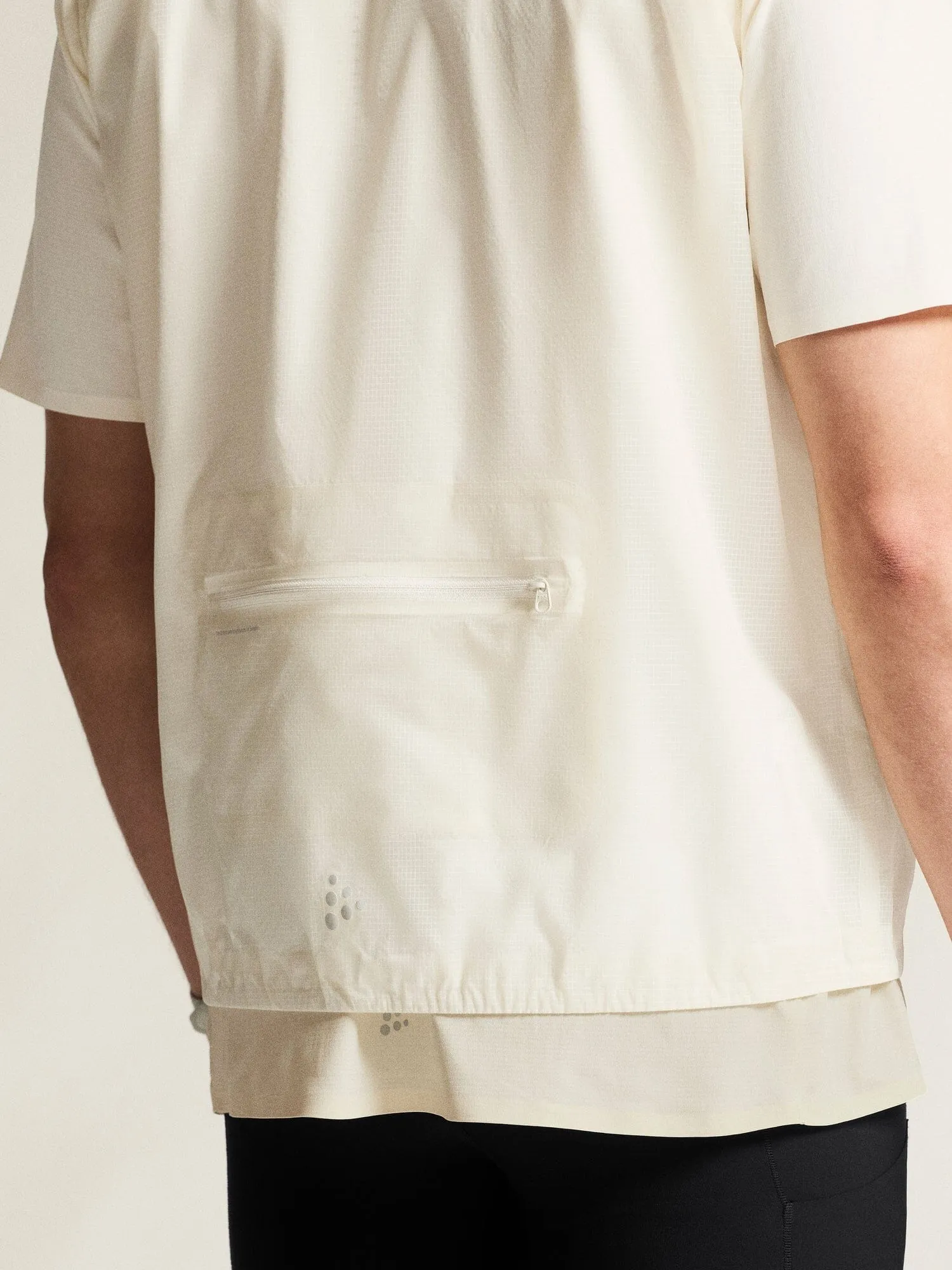 Men's Hypervent Light Wind Vest - Tofu sold by Craft Sportswear product image thumbnail 4