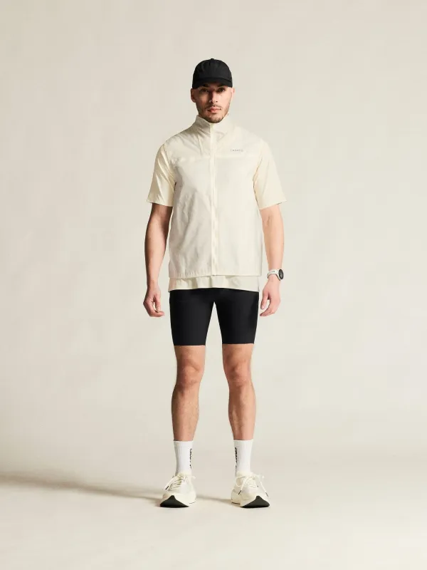 Men's Hypervent Light Wind Running Vest - Tofu made by Craft Sportswear