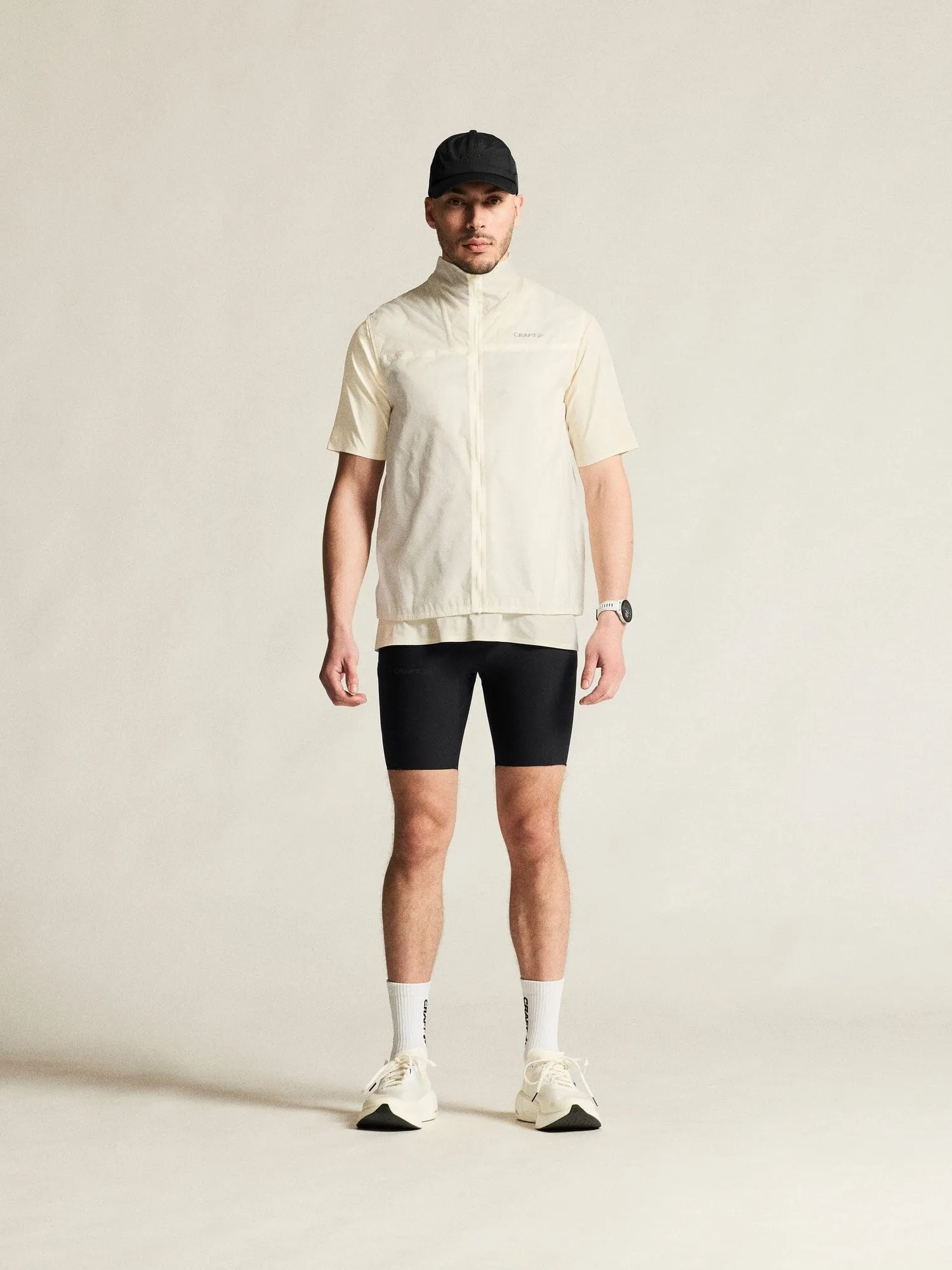 Men's Hypervent Light Wind Vest - Tofu sold by Craft Sportswear