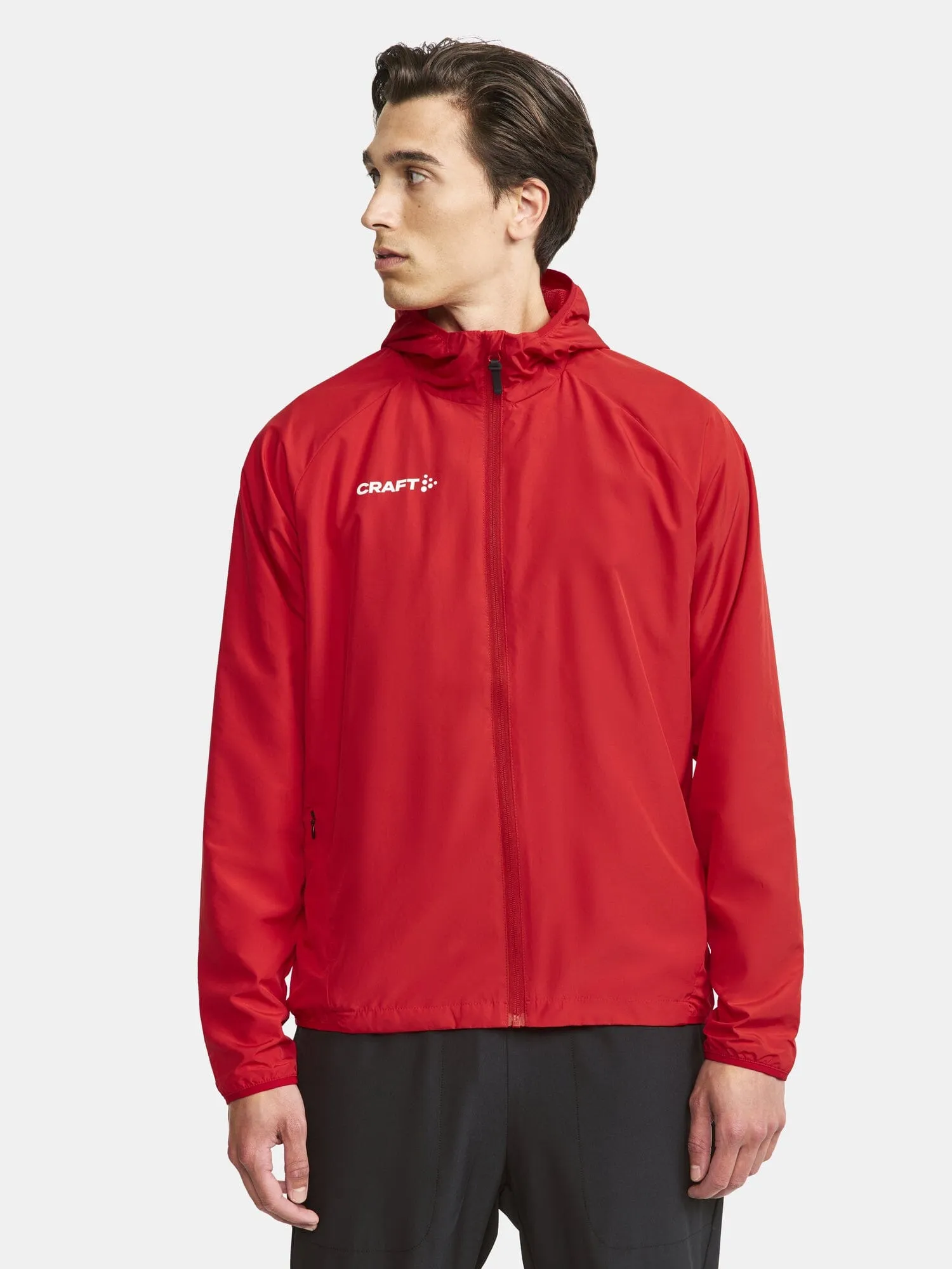 Men's Squad Wind Jacket - BRIGHT RED sold by Craft Sportswear
