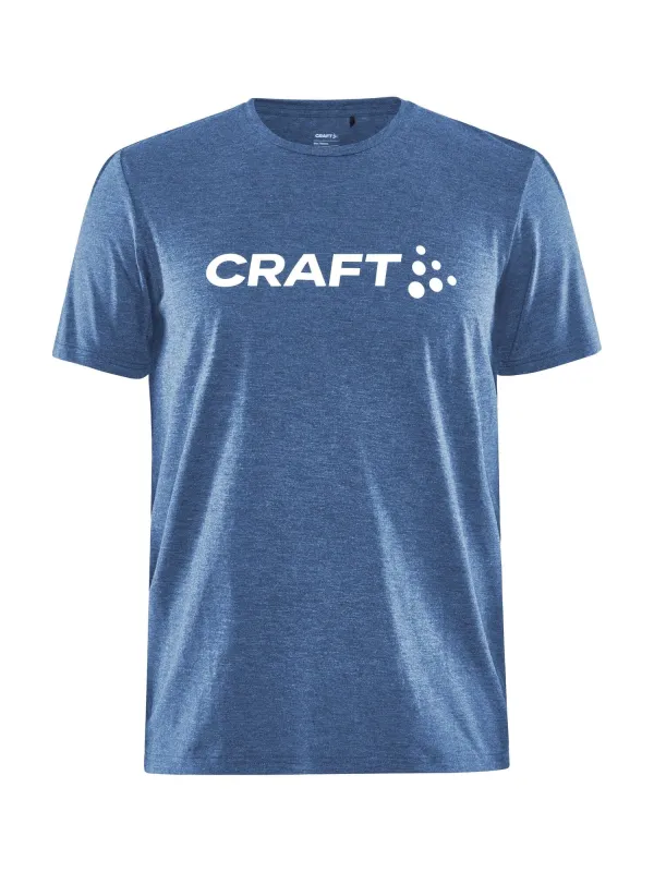 Men's Community Tri Blend Tee - CLUB COBOLT-MELANGE made by Craft Sportswear