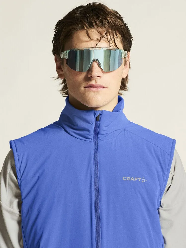 Men's ADV Essence Warm Running Vest 2 - INK BLUE sold by Craft Sportswear product image thumbnail 5